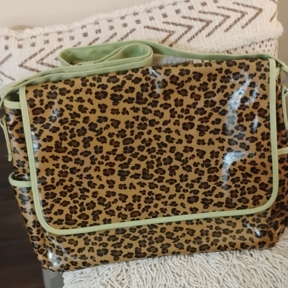 Braciano Animal Print Vinyl Tote Bag